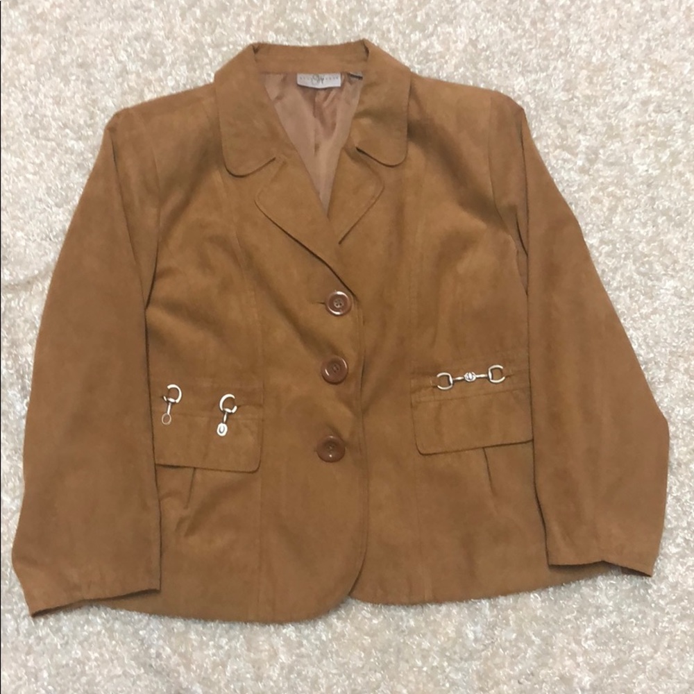 Studio Works Women’s Tan Jacket Blazer